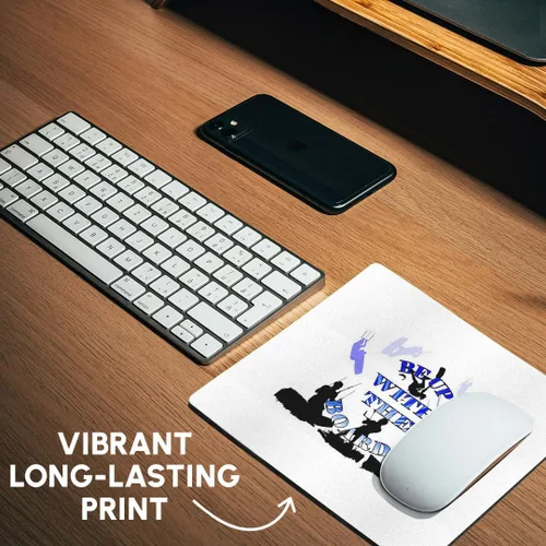 Vista 6 de 3dRose Kitesurf Retro Montage Be Up with The Boards Texto azul - Mouse Pads (mp-374210-1)