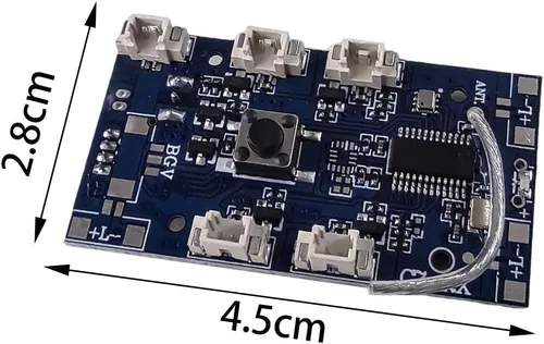 Vista 6 de kowaku Tablero receptor portátil, práctico tablero principal, para E88Pro E88 RC Drone reemplaza piezas de accesorios