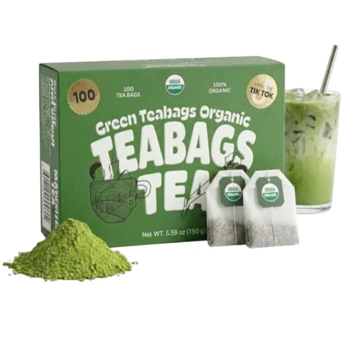 Vista 10 de Matcha DNA - Té verde matcha en polvo con certificación orgánica, lata de 8 onzas