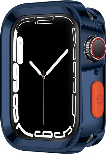 Vista 31 de Amizee Estuche Resistente Compatible con Apple Watch Series 9/8/7 41mm SE 3/2/1 Series 6/5/4 40mm, Funda Protectora de TPU Blanda a Prueba de Golpes
