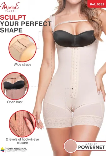 Vista 4 de MARIAE 9382 Colombian BBL Stage 2 Liposuction Compression Garments After Surgery Butt Lifter Shapewear for Women