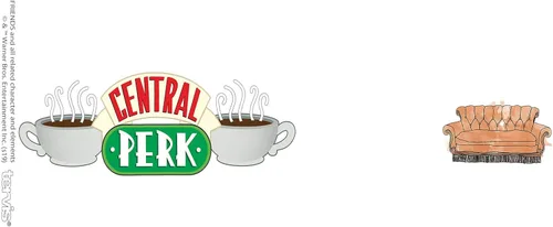 Vista 2 de Tervis Warner Brothers - Vaso térmico Friends Central Perk de 16 onzas, transparente