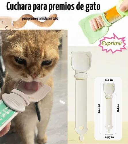 Vista 6 de Cucharas para latas de comida para perros y gatos, tapas de silicona para latas de comida para perros y gatos, abrelatas, espátula de comida