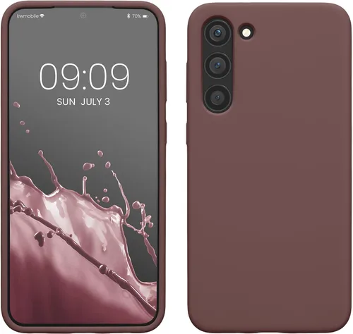 Vista 220 de kwmobile Funda compatible con Samsung Galaxy S9 - Funda de silicona TPU con acabado suave - Blue Reef