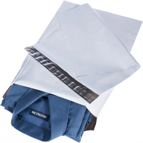 Vista 10 de Metronic Sobres de polietileno de 14.5 x 19 pulgadas, 100 unidades, bolsas de envío adhesivas fuertes para ropa, sobres de envío impermeables y a