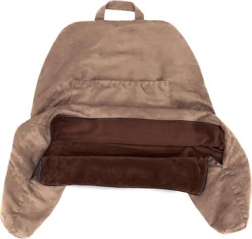Vista 71 de Funda de almohada Husband Pillow solo para lectura - Funda para silla de lectura con generosos bolsillos traseros y laterales - Morado claro