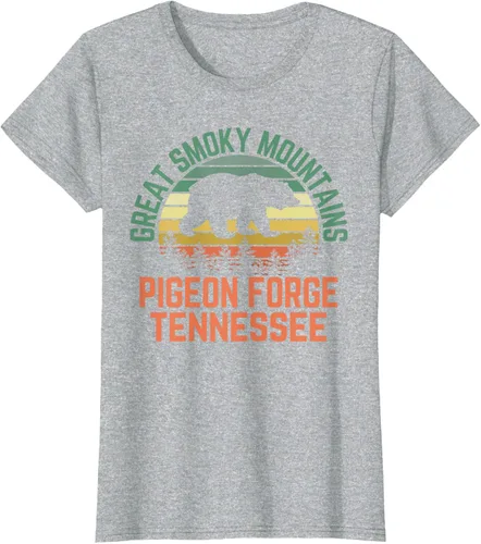 Vista 27 de Camiseta Pigeon Forge Great Smoky Mountains National Park Tennessee, Negro, S