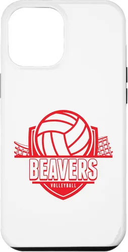Vista 26 de Beavers Volleyball Back to School Spirit R Case for iPhone 17