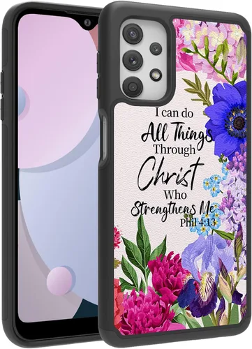 Vista 19 de Funda diseñada para Samsung Galaxy A32 (6.5"), funda duradera para teléfono con diseño de mármol abstracto firmado para Galaxy A32 5G, resistente
