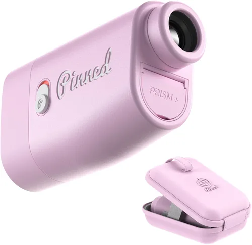 Vista 11 de Pinned Prism Slope Golf Rangefinder - Golf Distance Rangefinder with Slope - USB Rechargeable, Pinned Locked Vibration Laser Range Finder - Range