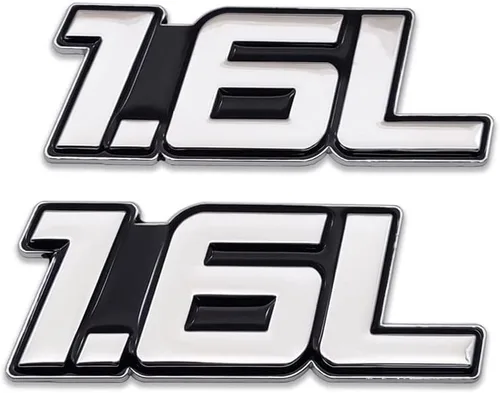 Vista 19 de 2 emblemas de metal con logotipo de 1.5 L de alta calidad 3D 1.5 insignias para guardabarros para puerta de automóvil, calcomanía de ala lateral