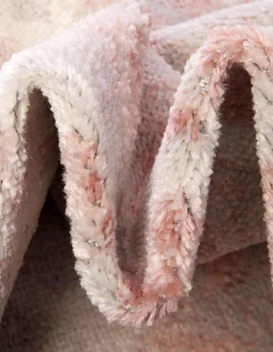Vista 7 de Unique Loom Bohemian Trellis Collection - Alfombra rectangular de 2 x 3 pies 1 pulgada, color rosa polvoriento/marfil