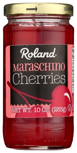 Vista 4 de Cerezas Roland Marraschino con tallos, 4 libras