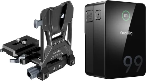 Vista 10 de SMALLRIG V Mount Battery VB99 Pro, 99Wh / 6800mAh Mini V-Mount Batería