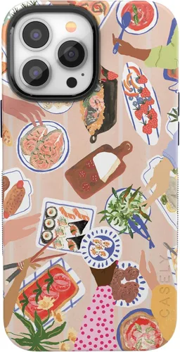 Vista 26 de Casely - Funda para iPhone 14 Pro Max, flores pintadas, Frida Kahlo Floral Girly, compatible con MagSafe