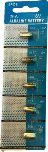 Vista 4 de 20 piezas 10A A10 L022 G10A MN10 tarjeta 0% mercurio 0% Hg 9V batería alcalina resistente de larga duración