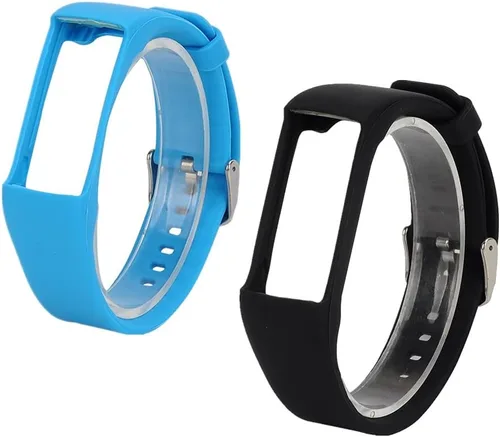 Vista 7 de Pulsera para Polar A360, Banda de Silicona Suave de Repuesto para Polar A360 FitnessTracker Negro