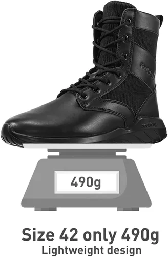 Vista 2 de Soulsfeng Tactical Boots for Men and Women Lightweight Sneaker Boots Work Hiking Military Booties