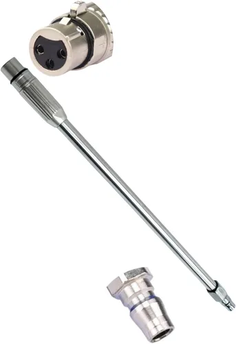 Vista 2 de Conector rápido de aire a varilla de extensión de máquina hembra 3XLR para máquina recíproca de primera calidad, accesorios para herramientas