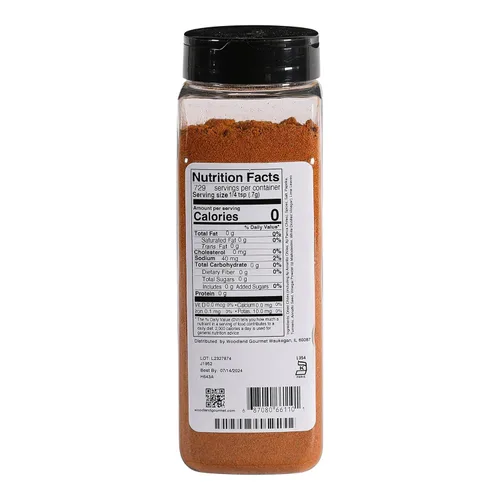 Vista 2 de Woodland Foods 661101 Mezcla de especias peruanas, tarro de 18 onzas