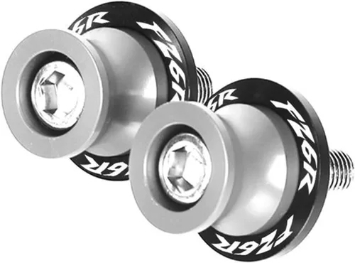 Vista 10 de Carretes de basculante de aluminio para motocicleta, tornillos deslizantes de soporte de 0.236 in para Yamaha FZ6R FZ 6R FZ-6R 2009 2010 2011 2012