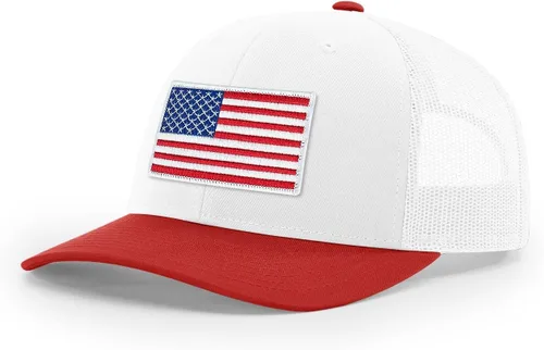 Vista 165 de Joe's USA Richardson 112 - Gorras de camionero con parche gráfico personalizado - Gorras estructuradas de cinco y seis paneles Richardson Premium
