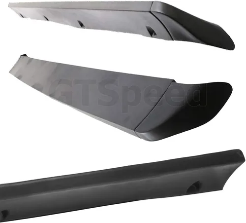 Vista 2 de Compatible/repuesto para alerón trasero de puerta trasera, estilo SS, alerón de ala trasera de poliuretano, compatible con Chevrolet Silverado 1500