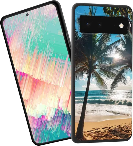 Vista 25 de Funda delgada para Google Pixel 4 XL, funda delgada de silicona de TPU suave a prueba de golpes para Google Pixel 4 XL, gato negro luna estrellada
