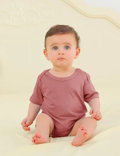 Vista 3 de Jimonda Body de rayón de bambú de manga corta para bebés, niños y niñas, trajes suaves para recién nacidos