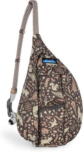 Vista 25 de KAVU Mini bolso de cuerda de algodón cruzado bandolera