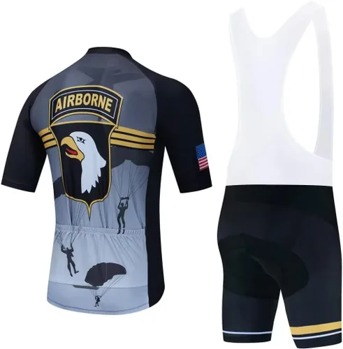 Vista 2 de BikingBros Cycling Jersey - Men and Women Cycling Clothing-Bike Jersey Cycling Set Bike Shirts Breathable Quick Dry