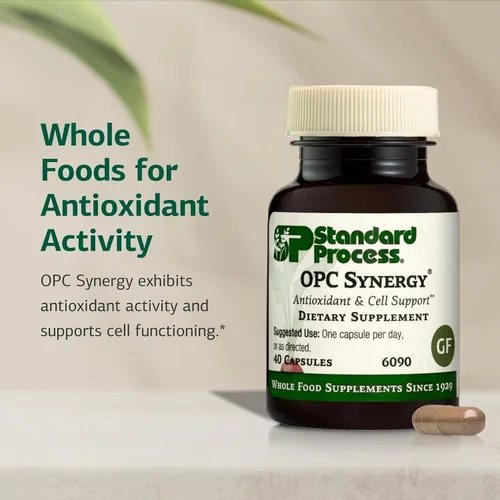 Vista 3 de Proceso estándar OPC Synergy - Apoya la actividad antioxidante - Ayuda a la función celular y la salud cerebral - Ayuda a un corazón saludable