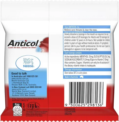 Vista 2 de Allens Anticol 3x10 Pastillas Multipack