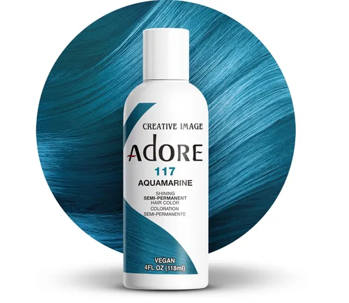 Vista 54 de Adore Tinte semipermanente verde para el cabello, vegano y sin crueldad, 4 onzas líquidas, 163 Green Apple (paquete de 1)