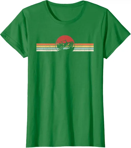 Vista 34 de Camiseta retro vintage Off Road 4X4 Negro