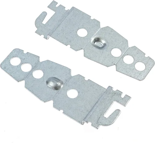 Vista 2 de IMPRESA Reemplazo de soporte para lavavajillas para debajo del mostrador, fácil instalación y soporte de montaje, acero galvanizado duradero y clips