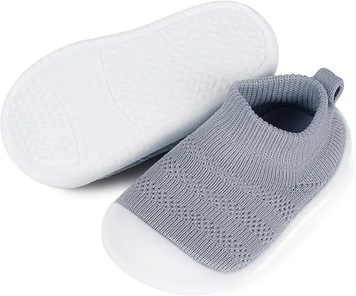 Vista 77 de Zapatos de bebé Pantuflas para niños pequeños, calcetines para niños y niñas, suela antideslizante