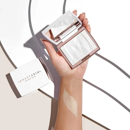 Vista 5 de Anastasia Beverly Hills - Resaltador helado en polvo de oro blanco brillante