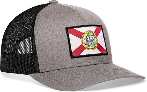 Vista 59 de HAKA Gorra de béisbol unisex con diseño de bandera del estado Gorra de béisbol de malla de camionero