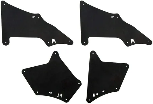 Vista 2 de MOCW 4 protectores contra salpicaduras con clips, protectores contra salpicaduras, protectores de guardabarros para Toyota 4Runner 2003-2020