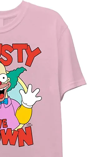 Vista 6 de The Simpsons Camiseta clásica de Bart Simpson Homer, Bart, Lisa para hombre