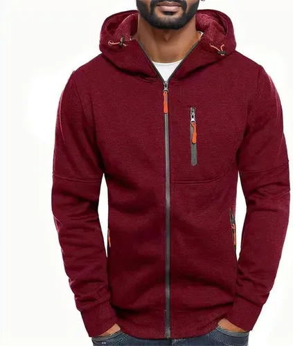 Vista 5 de Hooded T Shirts for Men Midweight Long Sleeve Casual Tops with Hood Stretch Print Graphic Athletic Pullover