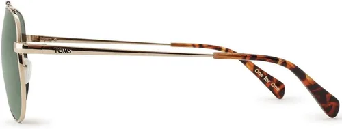 Vista 3 de Toms Gafas de sol 0010005456 Aviator Maverick 301 Oro Amarillo Polarizado 10005456