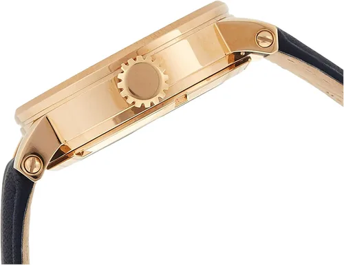 Vista 4 de Fossil Reloj cronógrafo de cuarzo de acero inoxidable y cuero para mujer Rose gold Reloj automático