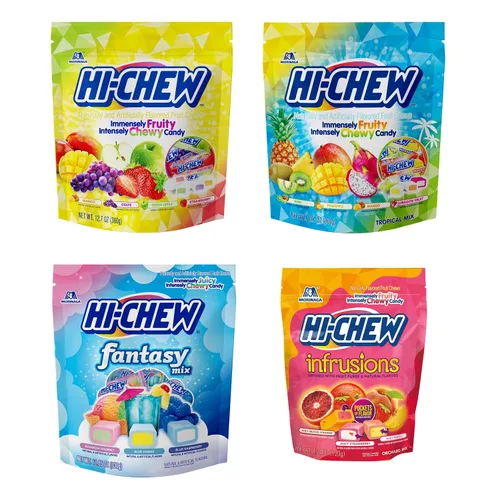 Vista 11 de HI-CHEW Mezcla Superfruit, 3.17 oz, 6 piezas, sin gluten, elaborada con sabores de frutas naturales y artificiales