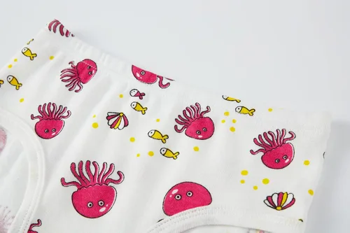 Vista 2 de Barara King Ropa interior para niñas pequeñas, ropa interior de algodón surtida