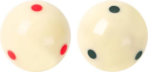 Vista 13 de GSE Billiard Training Cue Ball, AAA-Grade PRO Cup Standard Pool Cue Ball 2 puntos negros