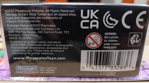 Vista 7 de Teenage Mutant Ninja Tortugas: Mutant Mayhem 4.25" Michelangelo Figura de acción básica por Playmates Toys