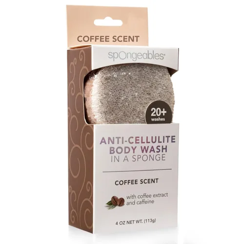 Vista 11 de Spongeables Anti-Cellulite Body Wash in a Sponge, Moisturizer and Exfoliator, 20+ Washes