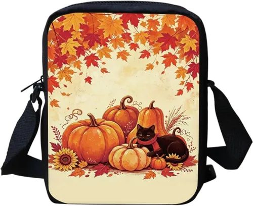 Vista 13 de HUGS IDEA Animales Cara Pequeña Crossbody Bolsos Bolso De Hombro Bandera estadounidense
